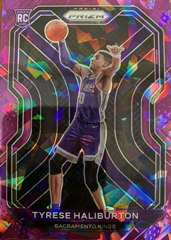 Tyrese Haliburton 2020 Prizm #262 Purple Ice /175 Price Guide 
