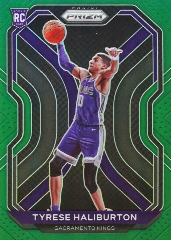 Tyrese Haliburton 2020 Prizm #262 Green Rookie BGS 9.5