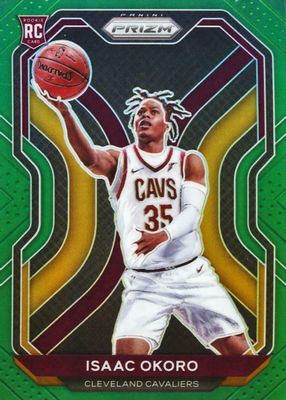 Isaac Okoro 2020 Prizm Draft Picks #D15 Downtown /(SSP