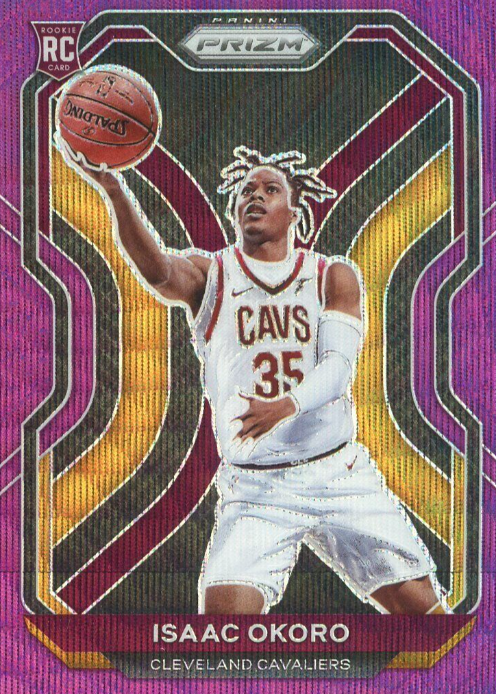 Isaac Okoro 2020 Prizm #298 Purple Wave Price Guide - Sports Card
