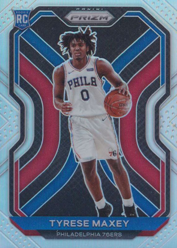 Tyrese Maxey 2020 Prizm #256 Silver Rookie PSA 9