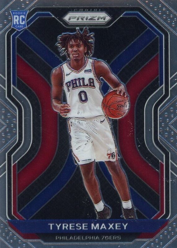 Tyrese Maxey 2020 Prizm #256 Base Rookie BGS 9