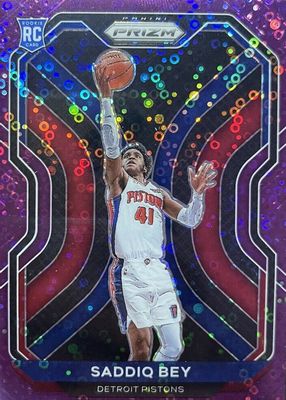 2020 Prizm #284 Fast Break Purple /75