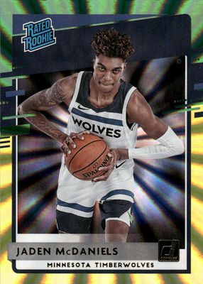 2020 Donruss #239 Green & Yellow Laser