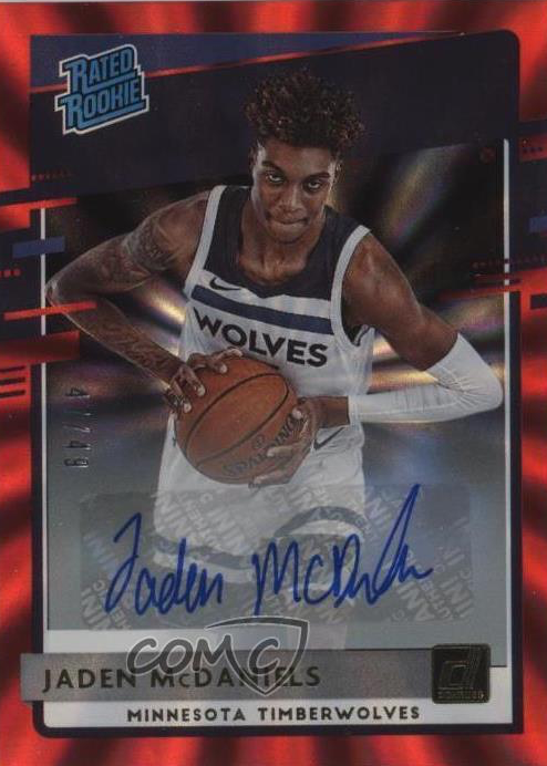 Jaden McDaniels Basketball Cards Price Guide - Sports Card