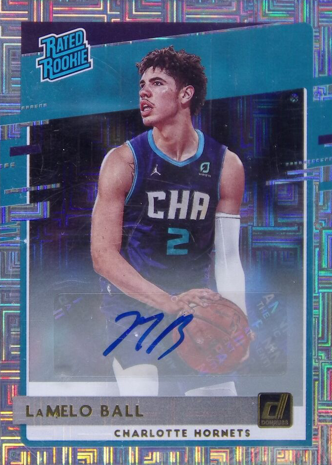 LaMelo Ball 2020 Donruss #202 Rated Rookie Signatures - Choice 