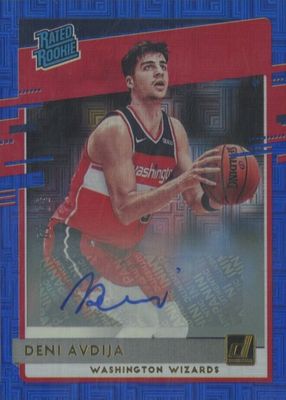 2020 Donruss #205 Rated Rookie Signatures - Choice Blue /49