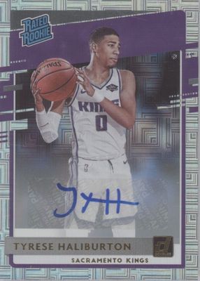 2020 Donruss #231 Rated Rookie Signatures - Choice