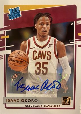 NBAカード　ISAAC OKORO Amazon.com: 2020-21 Panini NBA Hoops ISAAC OKORO Basketball