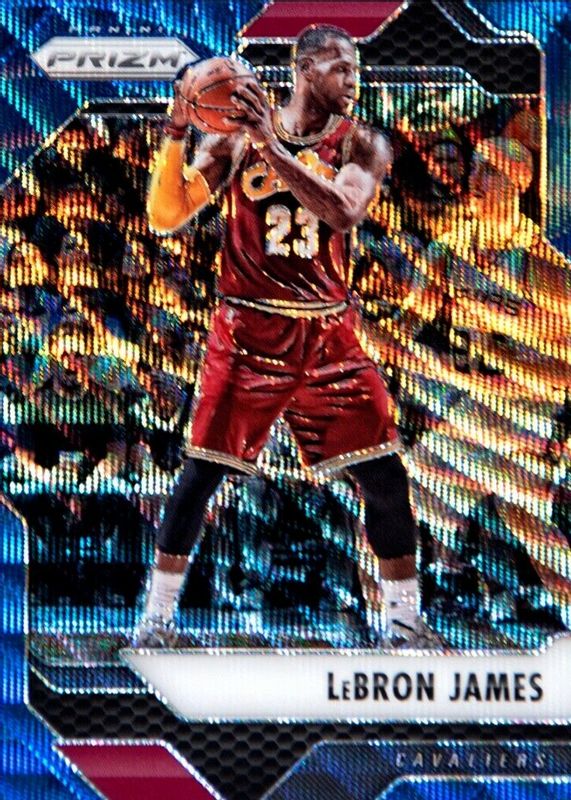 LeBron James 2016 Prizm #31 Blue Wave /99 BGS 9.5