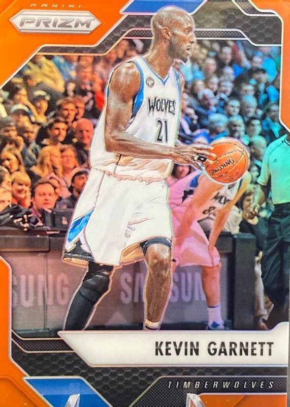 Kevin Garnett 2016 Prizm #264 Orange /49 RAW