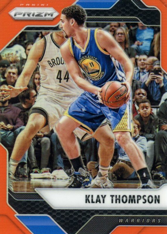 Klay Thompson 2016 Prizm #283 Orange /49 SGC 10 PRISTINE