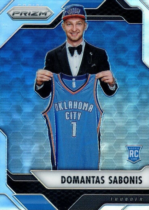 Domantas Sabonis 2016 Prizm #255 Silver Rookie RAW