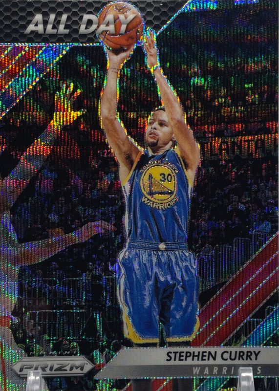 Stephen Curry 2016 Prizm #13 All Day - Ruby Wave PSA 10