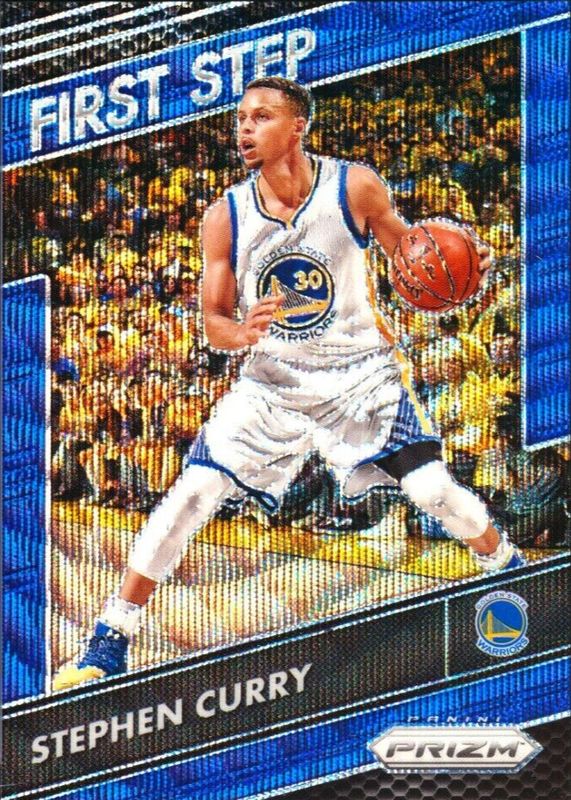 Stephen Curry 2016 Prizm #4 First Step - Blue Wave /99 BGS 10 PRISTINE