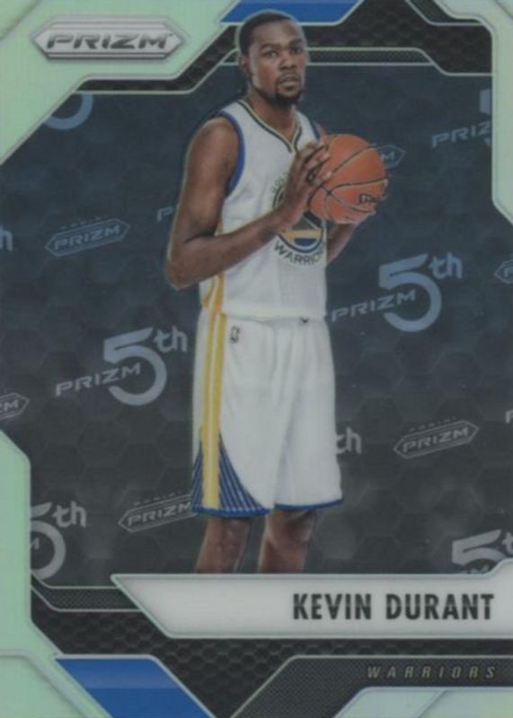 Kevin Durant 2016 Prizm #282 Fifth Anniversary /5 SGC 10