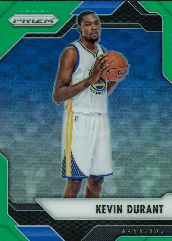 Kevin Durant 2016 Prizm #282 Green SGC 9.5