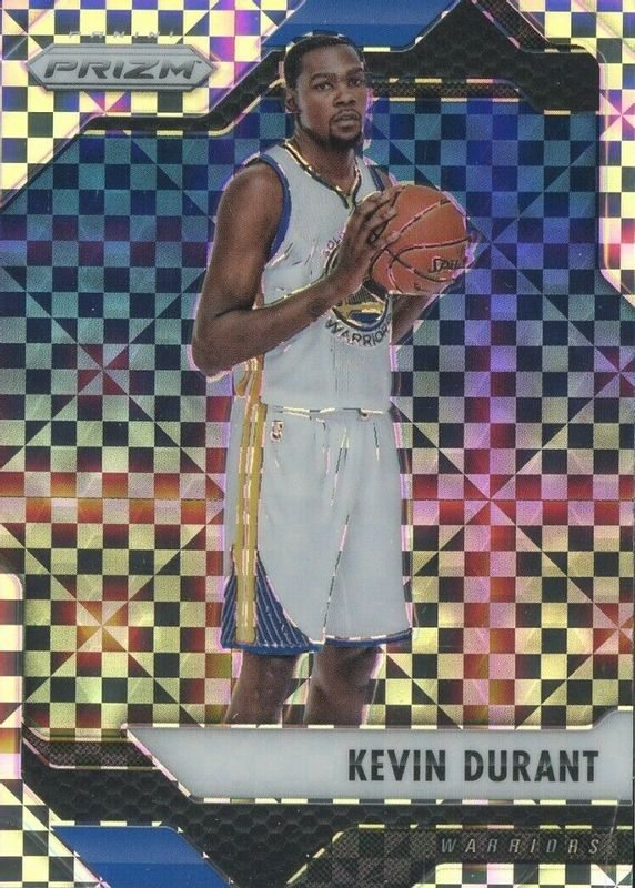 Kevin Durant 2016 Prizm #282 Starburst SGC 9