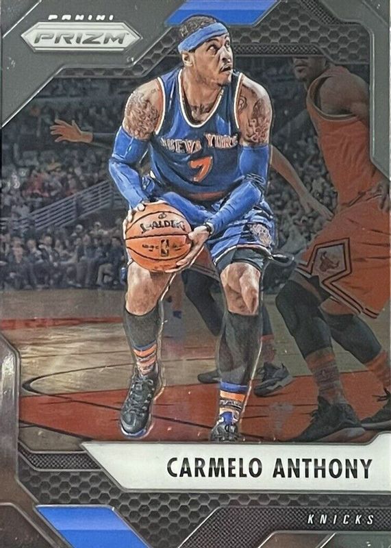 Carmelo Anthony 2016 Prizm #121 Base PSA 10