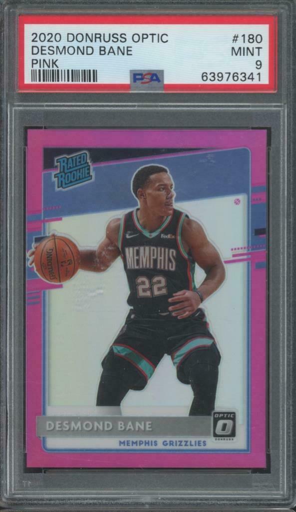 Desmond Bane 2020 Optic #180 Pink /25 PSA 10 Price Guide - Sports 