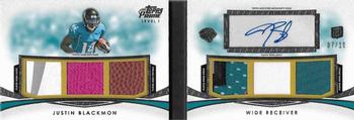 2012 Topps Prime #PI-JB Autographed Relics Level 1 /10