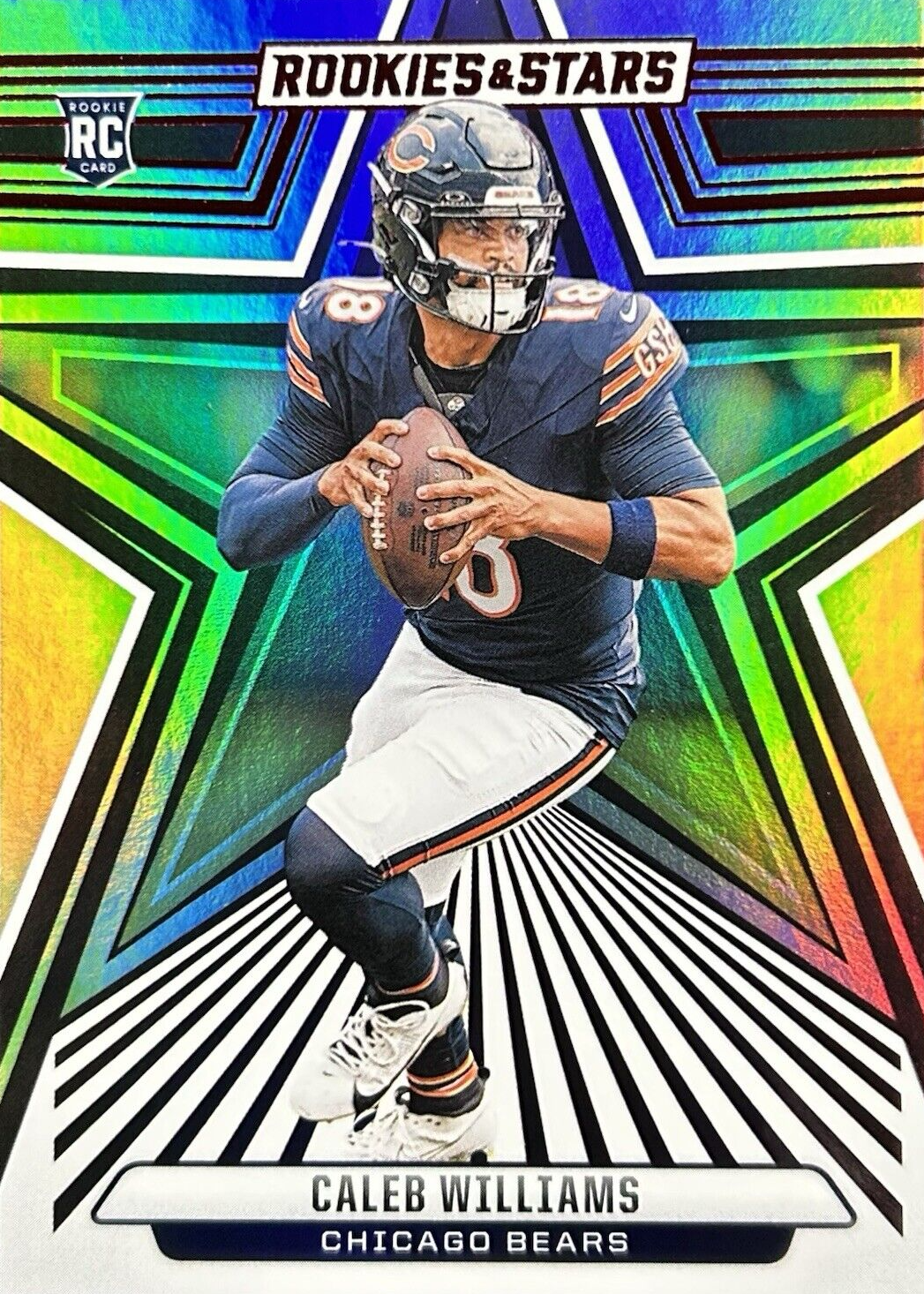 Caleb Williams 2024 Rookies & Stars #118 Longevity Price Guide - Sports ...