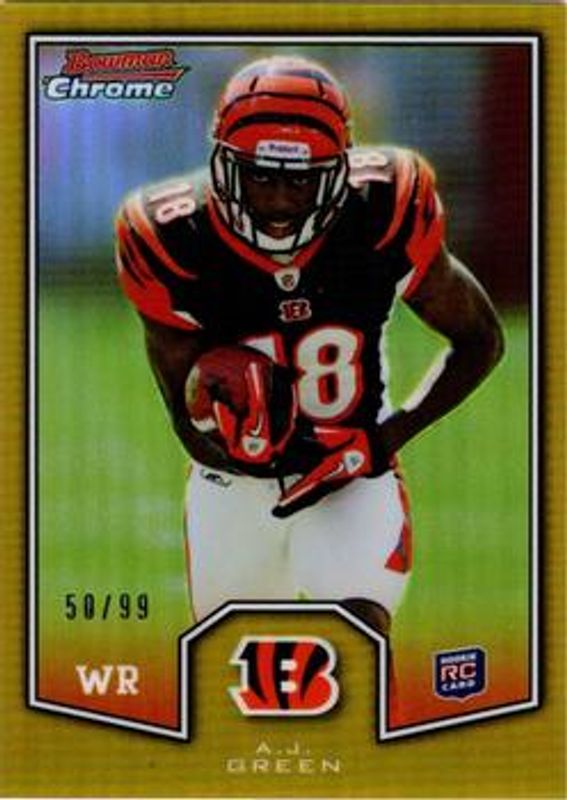 2011 Topps Chrome #BCR-23 Bowman Chrome Rookies - Refractor /99