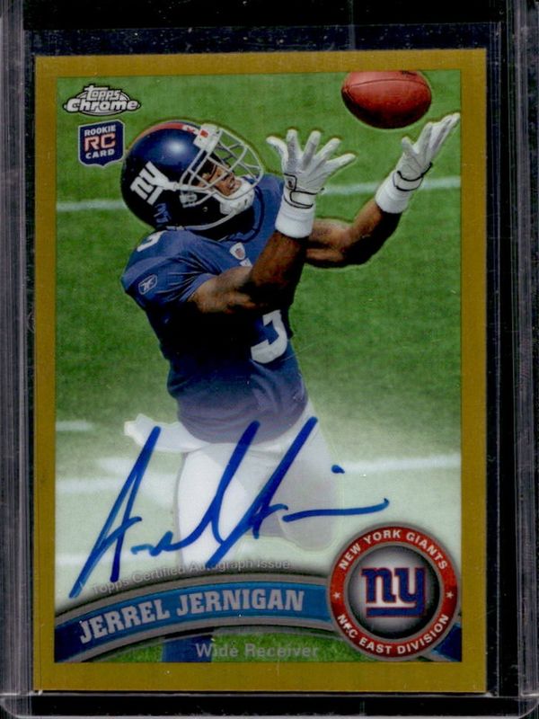 2011 Topps Chrome #191 Rookie Autographs - Gold Refractor /10
