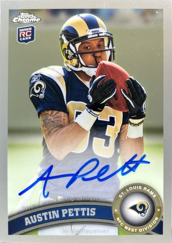 2011 Topps Chrome #208 Rookie Autographs