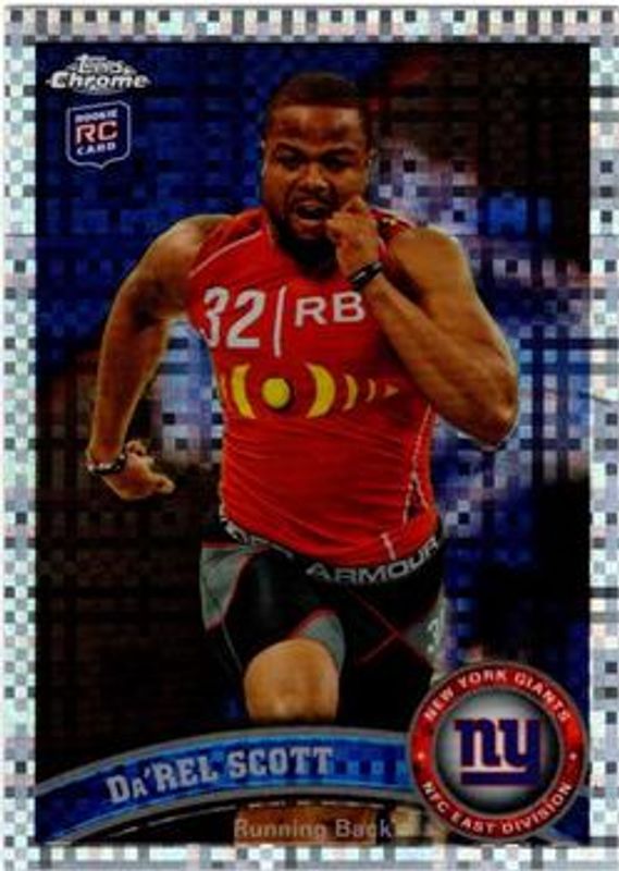 2011 Topps Chrome #32 X-Fractor