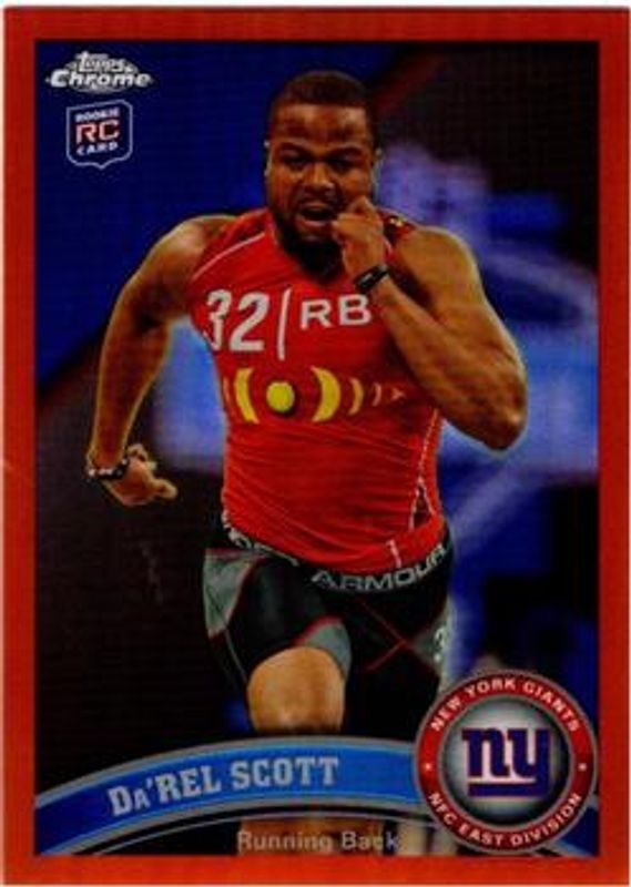 2011 Topps Chrome #32 Orange Refractor