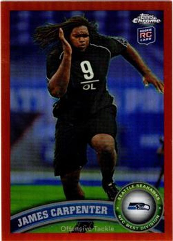 2011 Topps Chrome #164 Orange Refractor