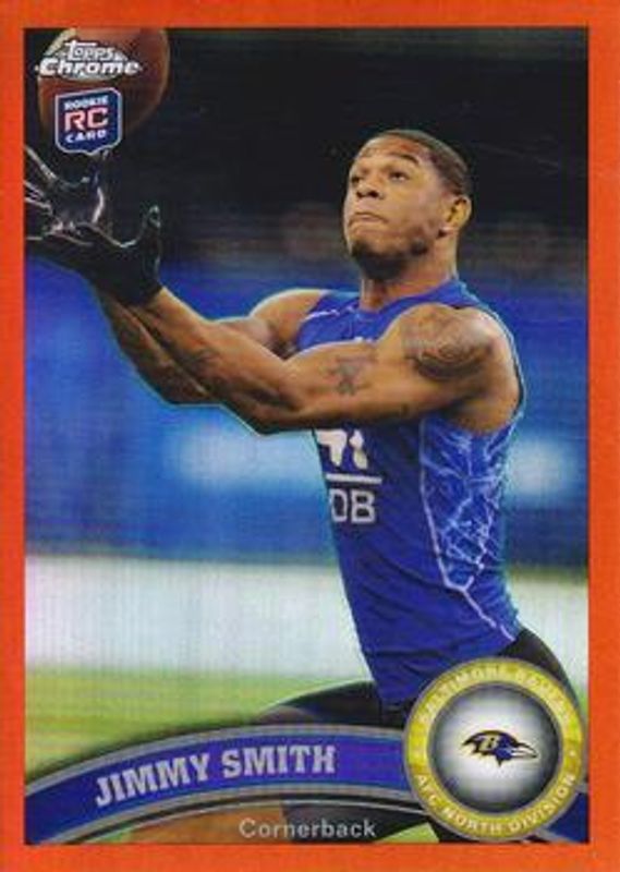 2011 Topps Chrome #63 Orange Refractor