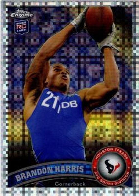 2011 Topps Chrome #182 X-Fractor