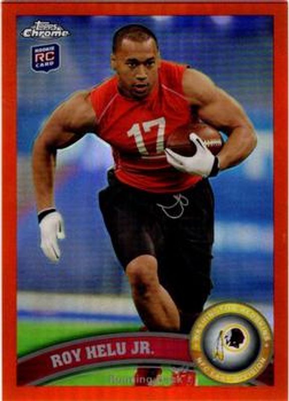2011 Topps Chrome #206 Orange Refractor