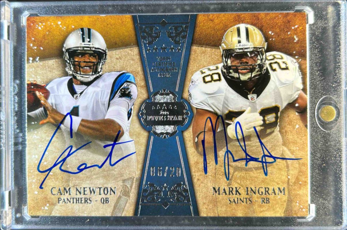 2011 Topps Five Star #FSFDA-NI Future Dual Autographs /20
