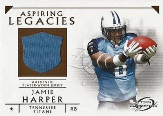 2011 Topps Gridiron Legends #ALR-JH Aspiring Legacies Jerseys