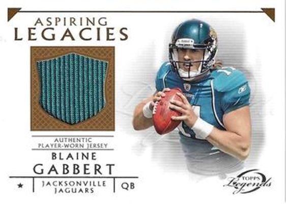 2011 Topps Gridiron Legends #ALR-BG Aspiring Legacies Jerseys