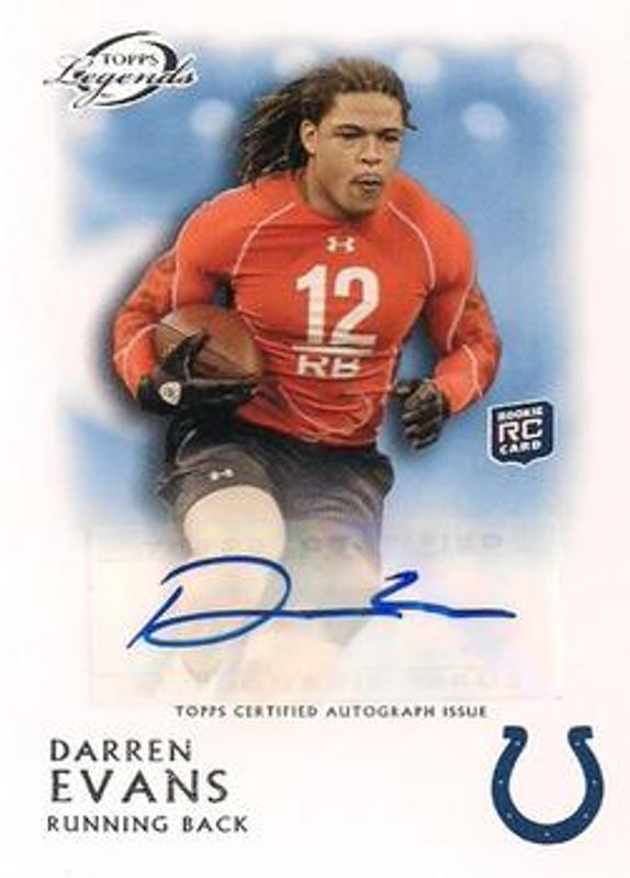 2011 Topps Gridiron Legends #RA-DE Rookie Autographs /99