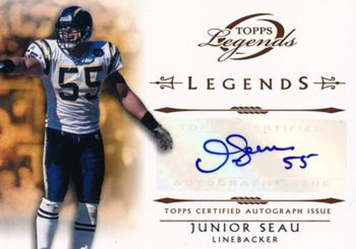 2011 Topps Gridiron Legends #LA-JS Autographs