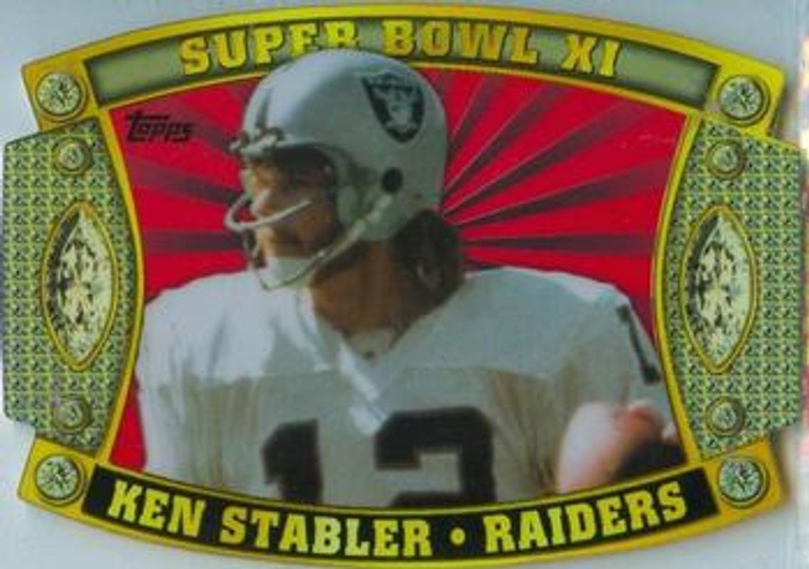 2011 Topps #SB-72 Super Bowl Legends Giveaway Die-Cut