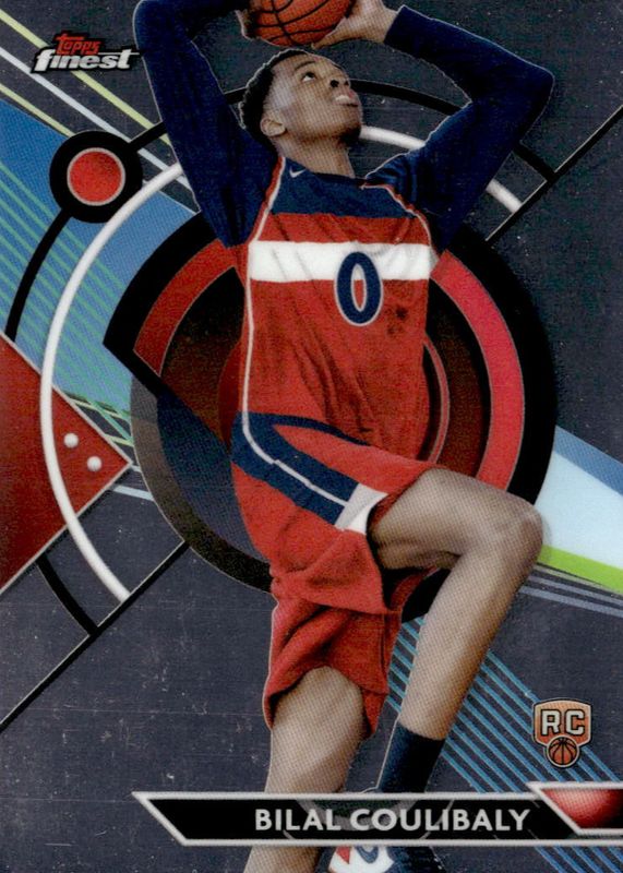 Bilal Coulibaly 2023 Topps Finest #87 Common Rookie RAW