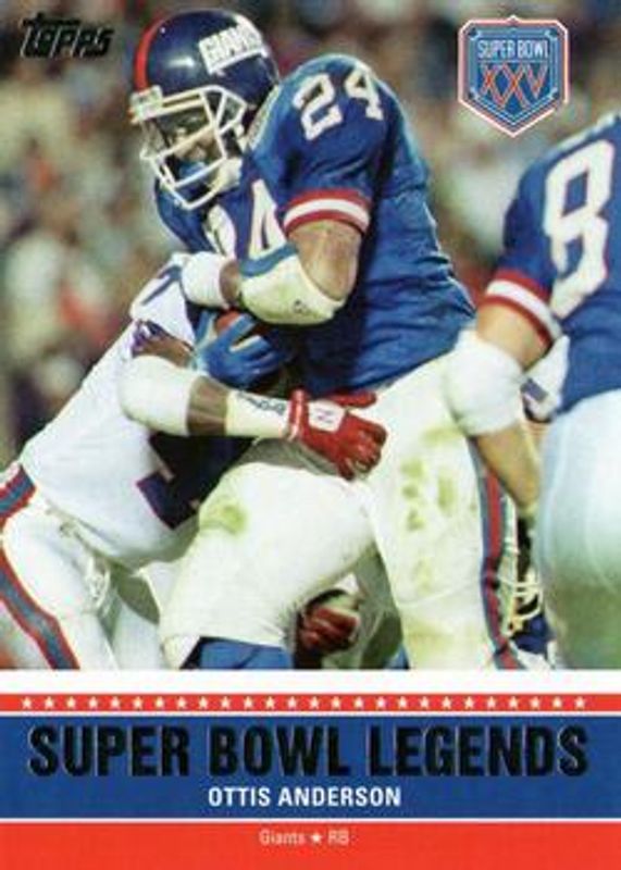 2011 Topps #SBL-XXV Super Bowl Legends