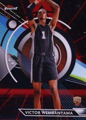 2023 Topps Finest #76 Common - Red & Black Vapor Refractor /10