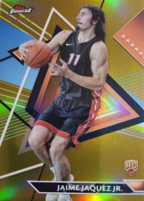 2023 Topps Finest #192 Uncommon - Gold Refractor /25