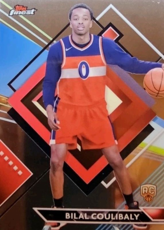 Bilal Coulibaly 2023 Topps Finest #275 Rare Rookie RAW