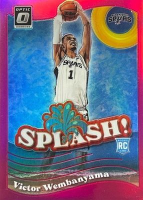 2023 Optic #6 Splash! - Pink /25