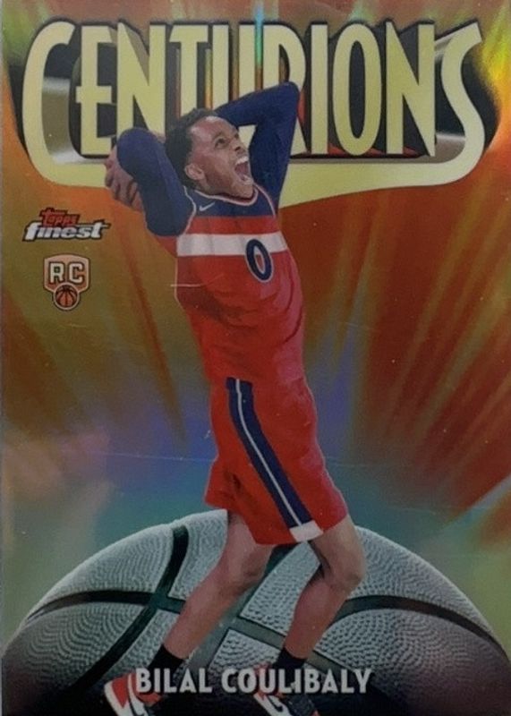 Bilal Coulibaly 2023 Topps Finest #C-5 Centurions Rookie RAW
