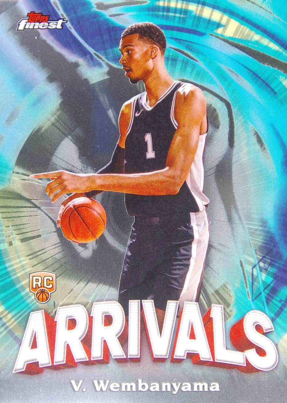 Victor Wembanyama 2023 Topps Finest #A-6 Arrivals Price Guide