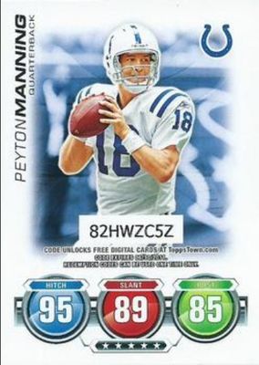2010 Topps Attax Code Cards